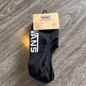 Vans Men's Casual Black Socks - 3 Pack